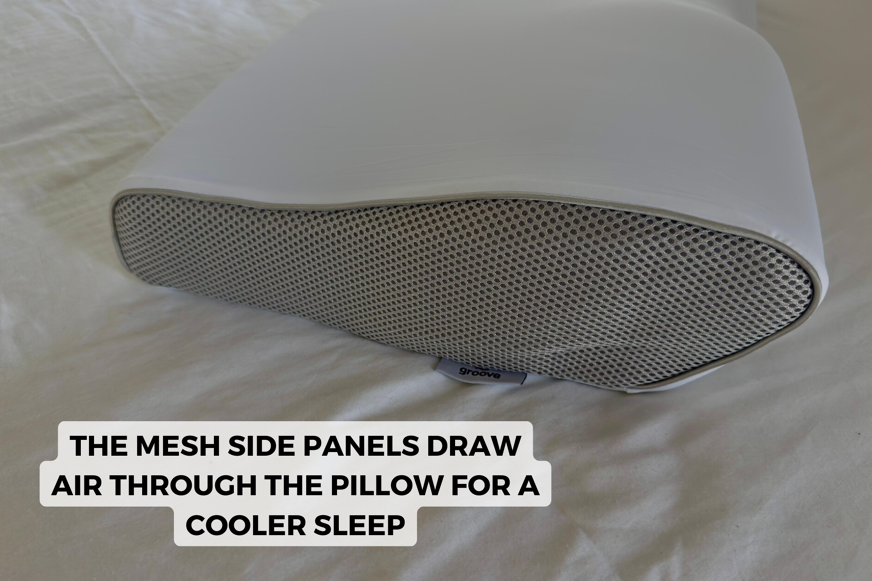 groove air pillow mesh side panel